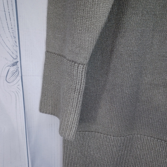 Zara turtleneck neck long sleeve oversized long sweater - Picture 4 of 12